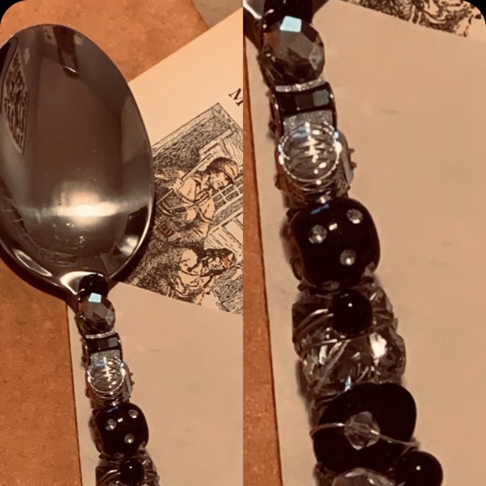 Bedazzled serving spoon! Brand new